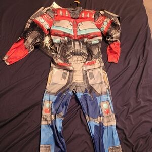 New Boys Size Small Transformers Optimus Prime Costume
